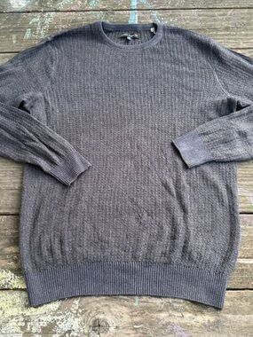 Vince Camuto Men's Crewneck Sweater - Charcoal